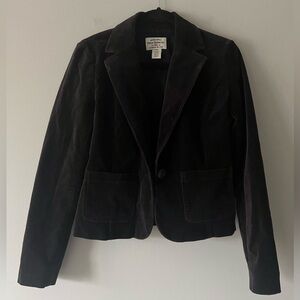 Ralph Lauren Polo Jeans Co. Velvet Blazer Women’s Medium Brown Corduroy Jacket